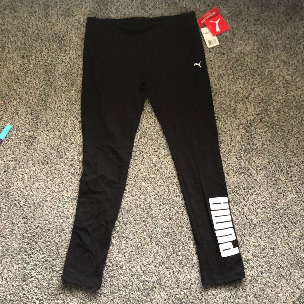 Kids puma black leggings